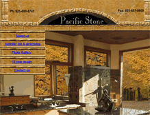 Tablet Screenshot of pacificstone.com